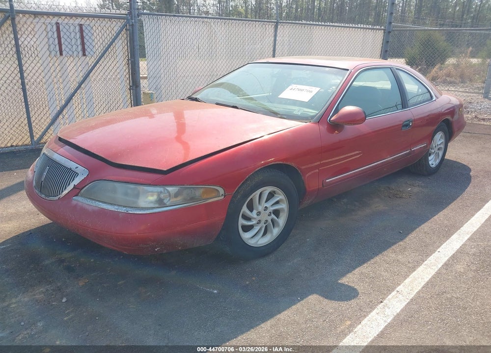 1998 LINCOLN MARK VIII VIN: 1LNFM91V9WY636564