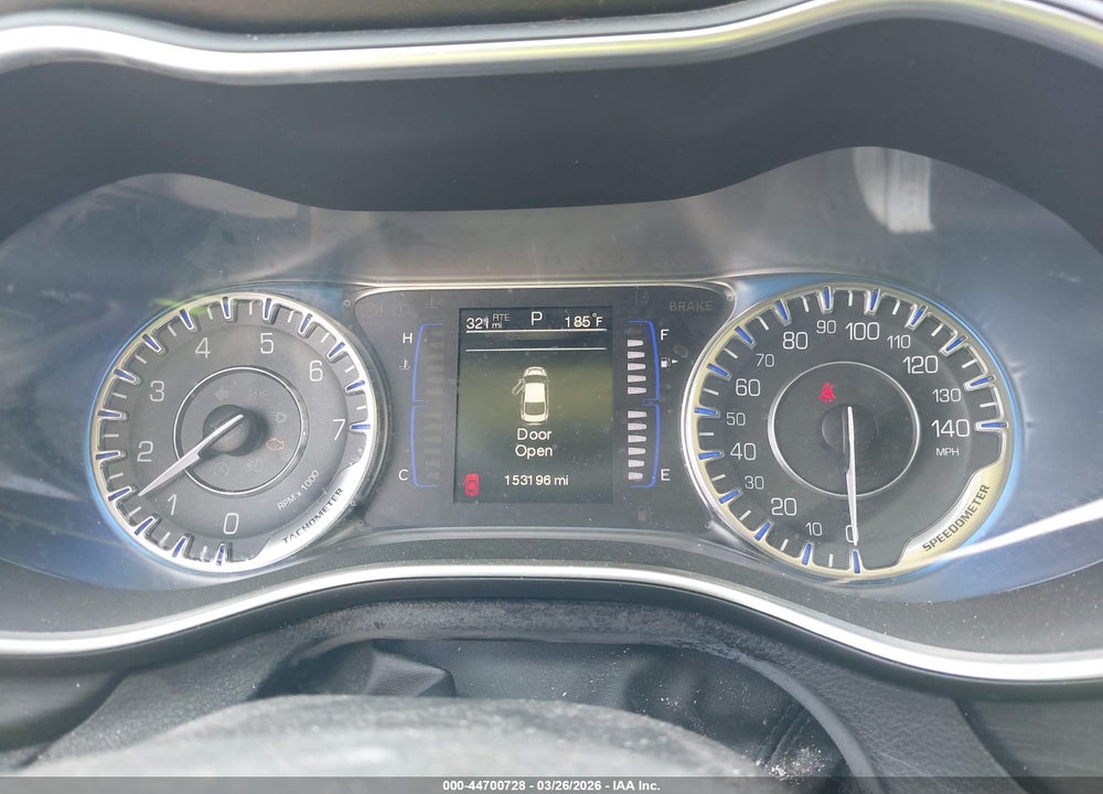 2015 CHRYSLER 200 LIMITED VIN: 1C3CCCAB2FN582267