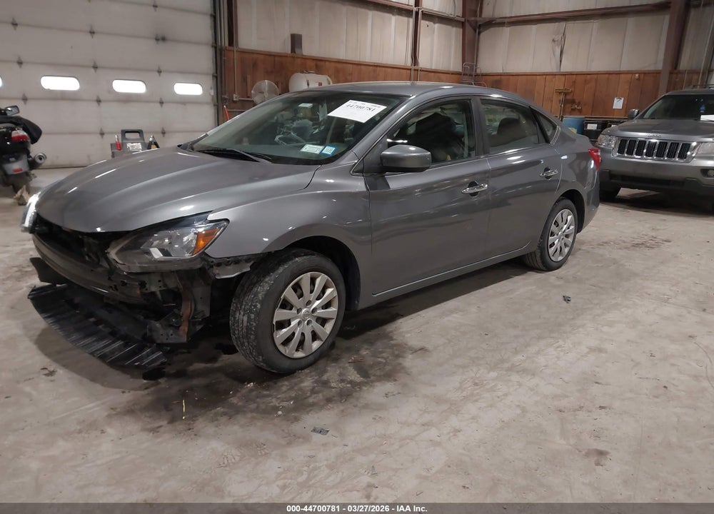 2017 NISSAN SENTRA SV VIN: 3N1AB7AP0HY297293