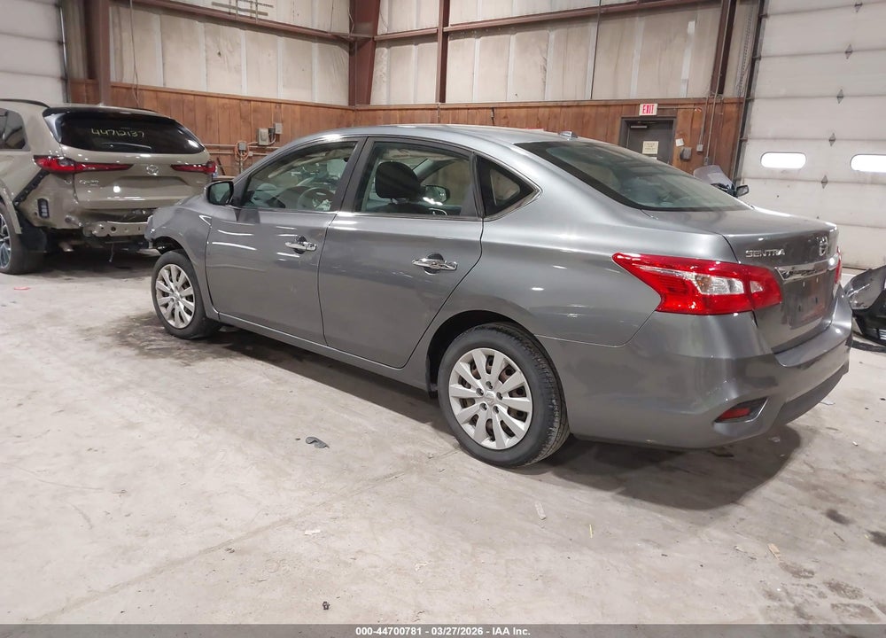 2017 NISSAN SENTRA SV VIN: 3N1AB7AP0HY297293