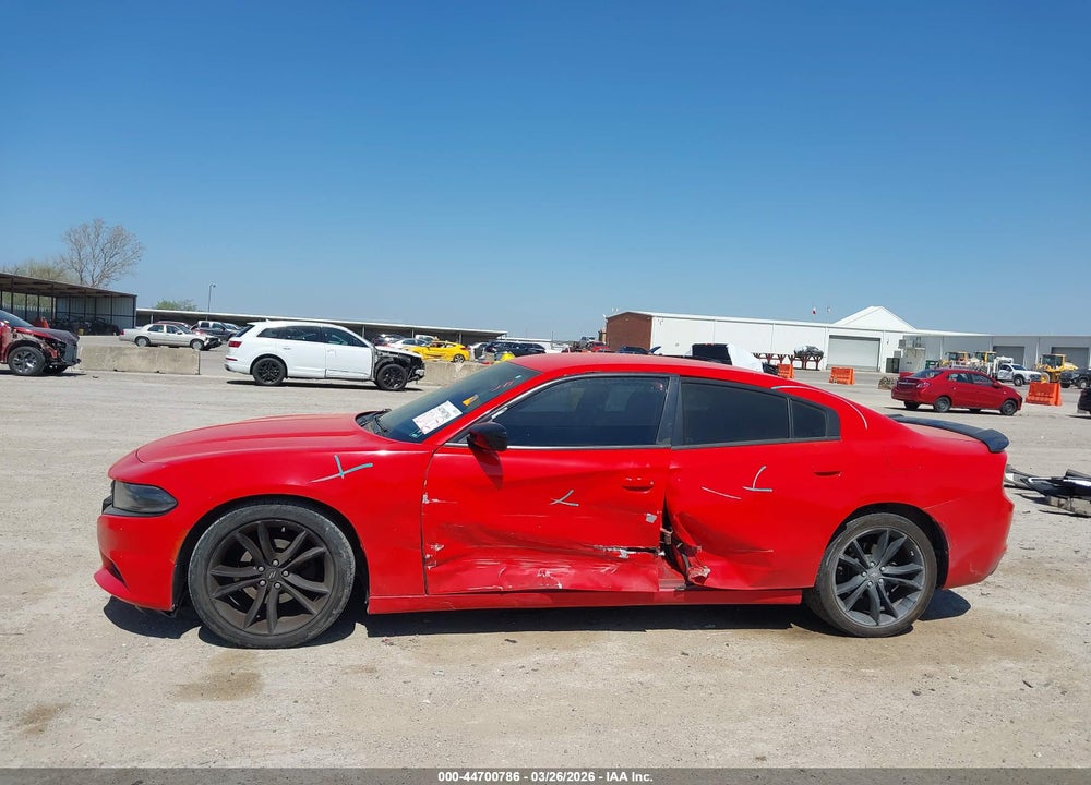 2018 DODGE CHARGER SXT RWD VIN: 2C3CDXBGXJH306595