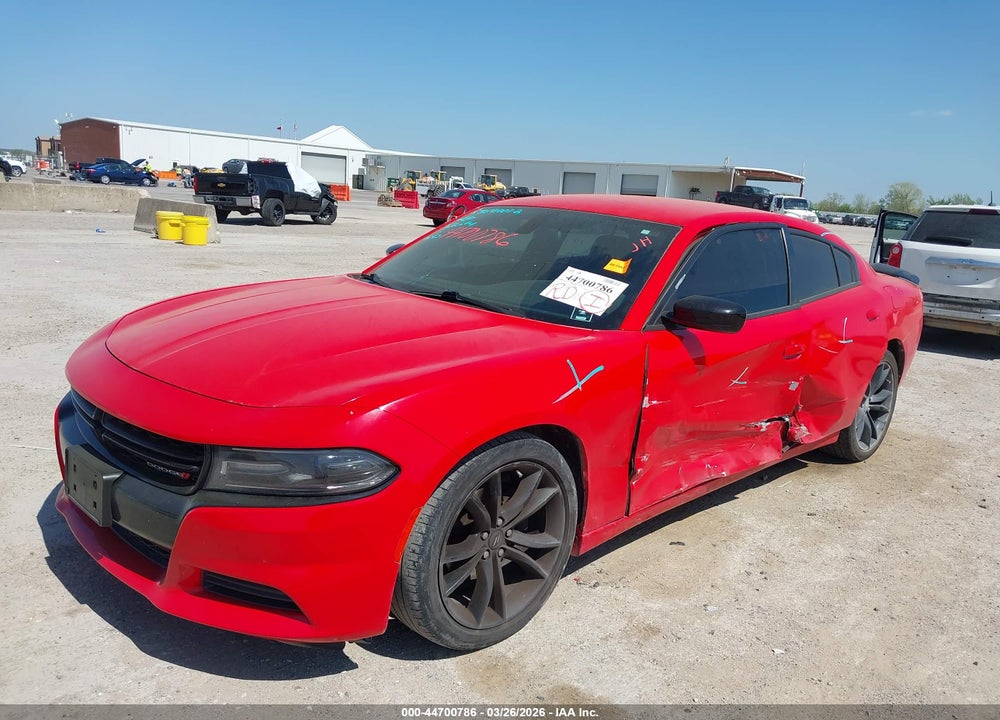 2018 DODGE CHARGER SXT RWD VIN: 2C3CDXBGXJH306595