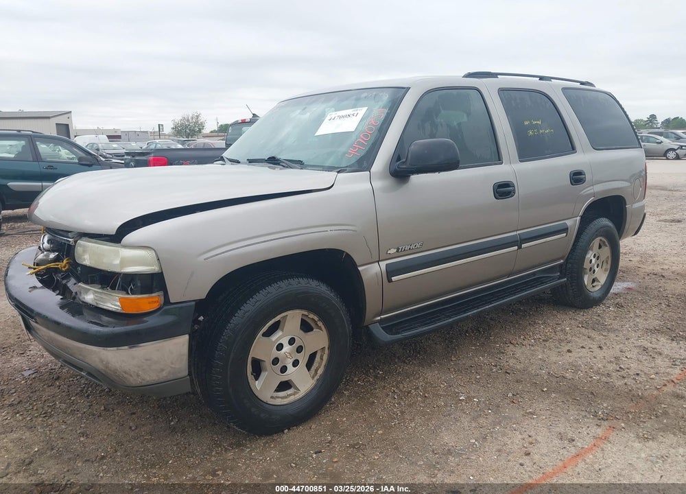 2003 CHEVROLET TAHOE LS VIN: 1GNEC13V83J236458