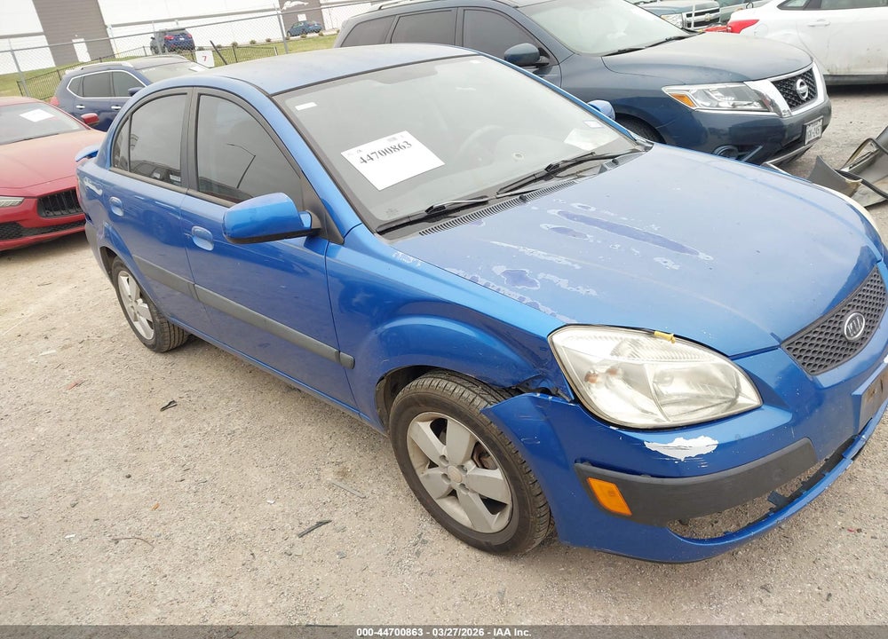 2009 KIA RIO SX VIN: KNADE223496485577