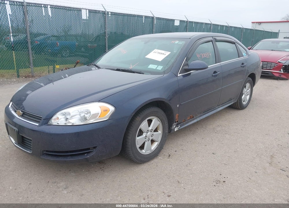 2009 CHEVROLET IMPALA LT VIN: 2G1WT57N891125516