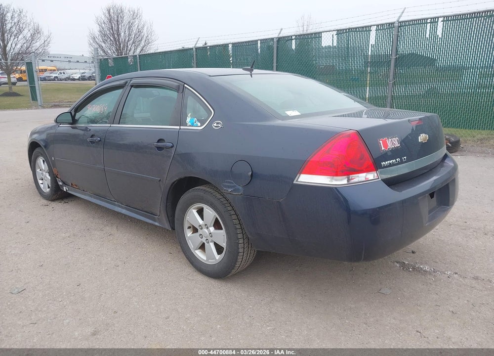 2009 CHEVROLET IMPALA LT VIN: 2G1WT57N891125516