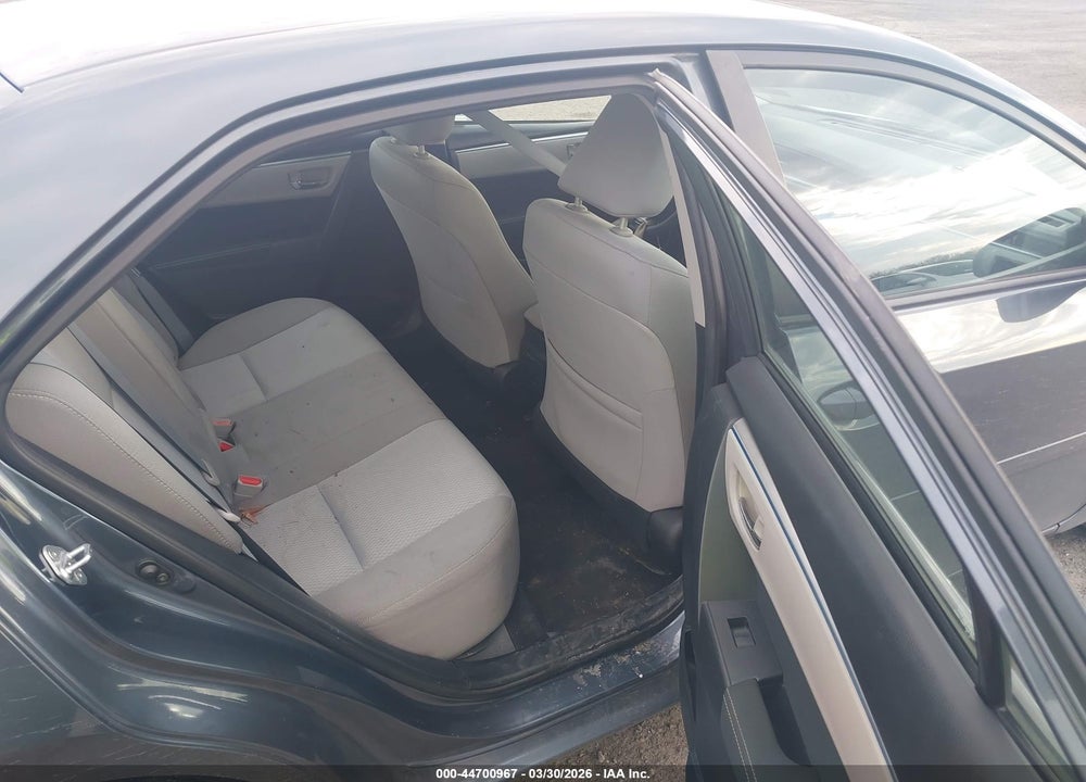 2016 TOYOTA COROLLA LE VIN: 2T1BURHE6GC722655