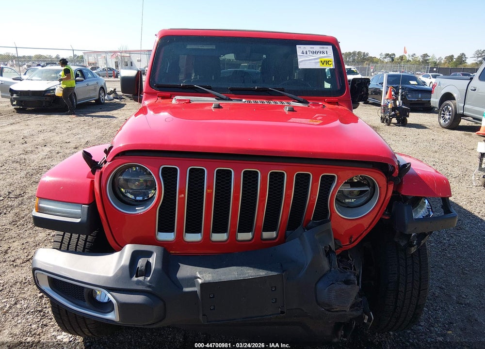 2019 JEEP WRANGLER UNLIMITED SAHARA VIN: 1C4HJXEN4KW644288