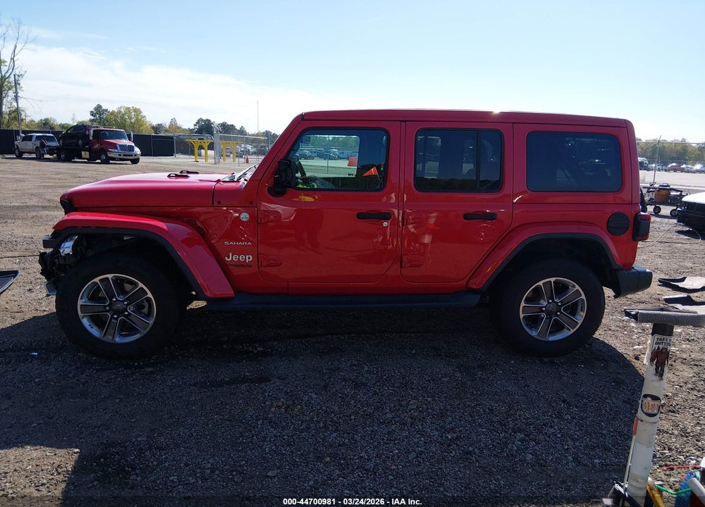 2019 JEEP WRANGLER UNLIMITED SAHARA VIN: 1C4HJXEN4KW644288