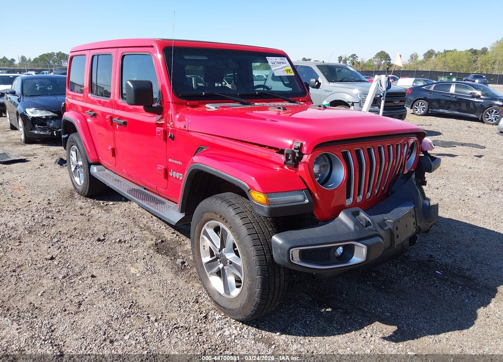 2019 JEEP WRANGLER UNLIMITED SAHARA VIN: 1C4HJXEN4KW644288