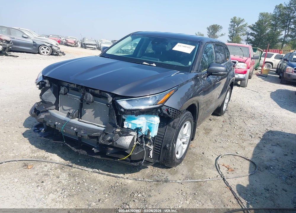 2021 TOYOTA HIGHLANDER LE VIN: 5TDBZRBH0MS544068