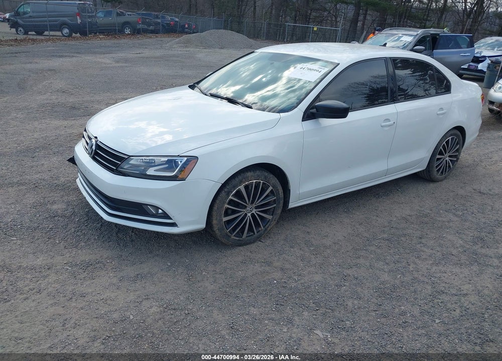 2016 VOLKSWAGEN JETTA 1.8T SPORT VIN: 3VWD17AJ3GM345364