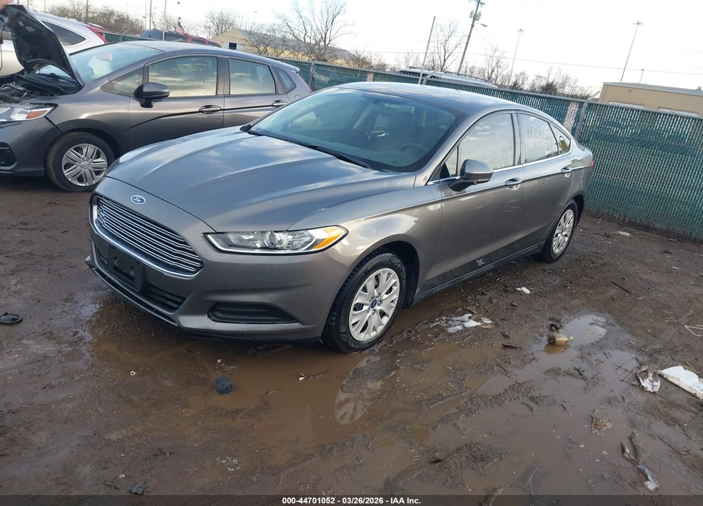 2014 FORD FUSION S VIN: 3FA6P0G72ER274001