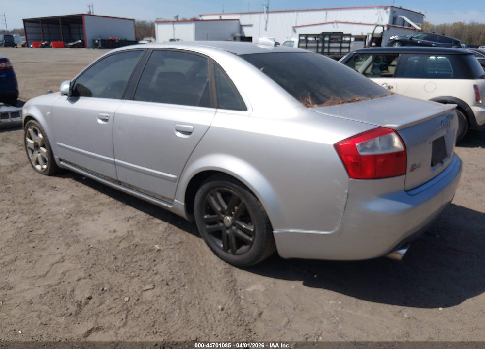 2004 AUDI S4 4.2 VIN: WAUPL68E34A156846