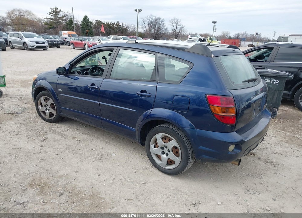 2005 PONTIAC VIBE VIN: 5Y2SL63885Z467965