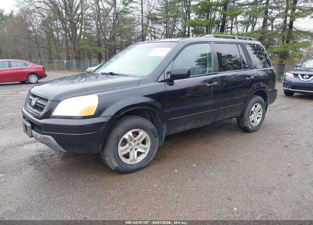 2005 HONDA PILOT EX-L VIN: 2HKYF18735H551686