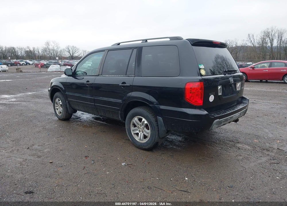 2005 HONDA PILOT EX-L VIN: 2HKYF18735H551686