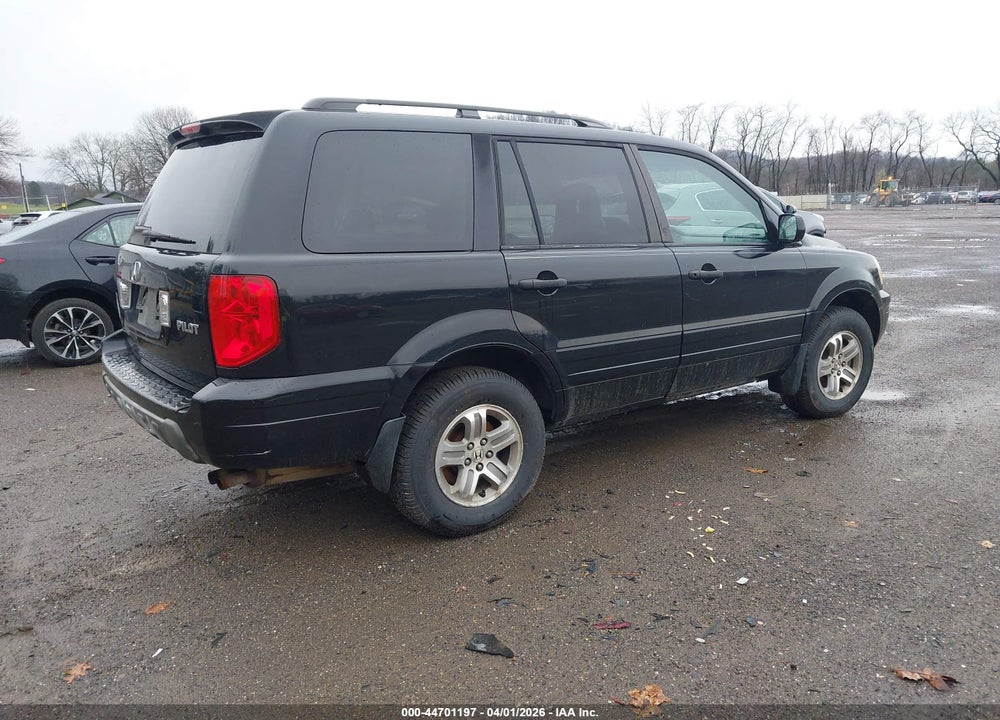 2005 HONDA PILOT EX-L VIN: 2HKYF18735H551686