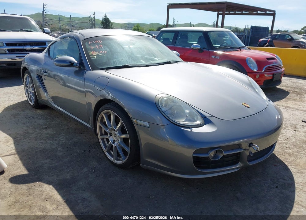 2006 PORSCHE CAYMAN S VIN: WP0AB298X6U784983