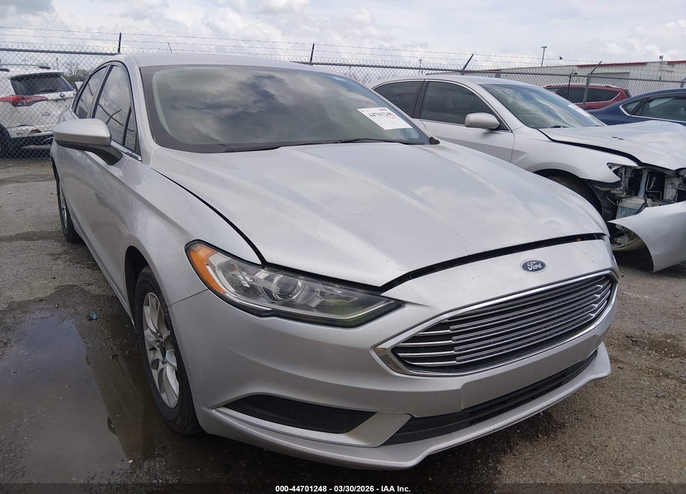 2017 FORD FUSION S VIN: 3FA6P0G75HR326354