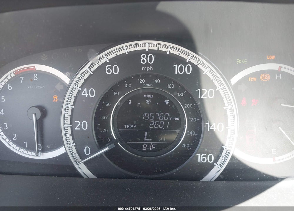 2015 HONDA ACCORD EX-L VIN: 1HGCR2F89FA254855