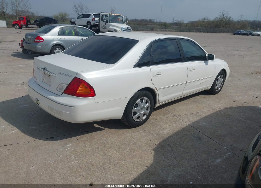 2000 TOYOTA AVALON XL/XLS VIN: 4T1BF28B8YU044031