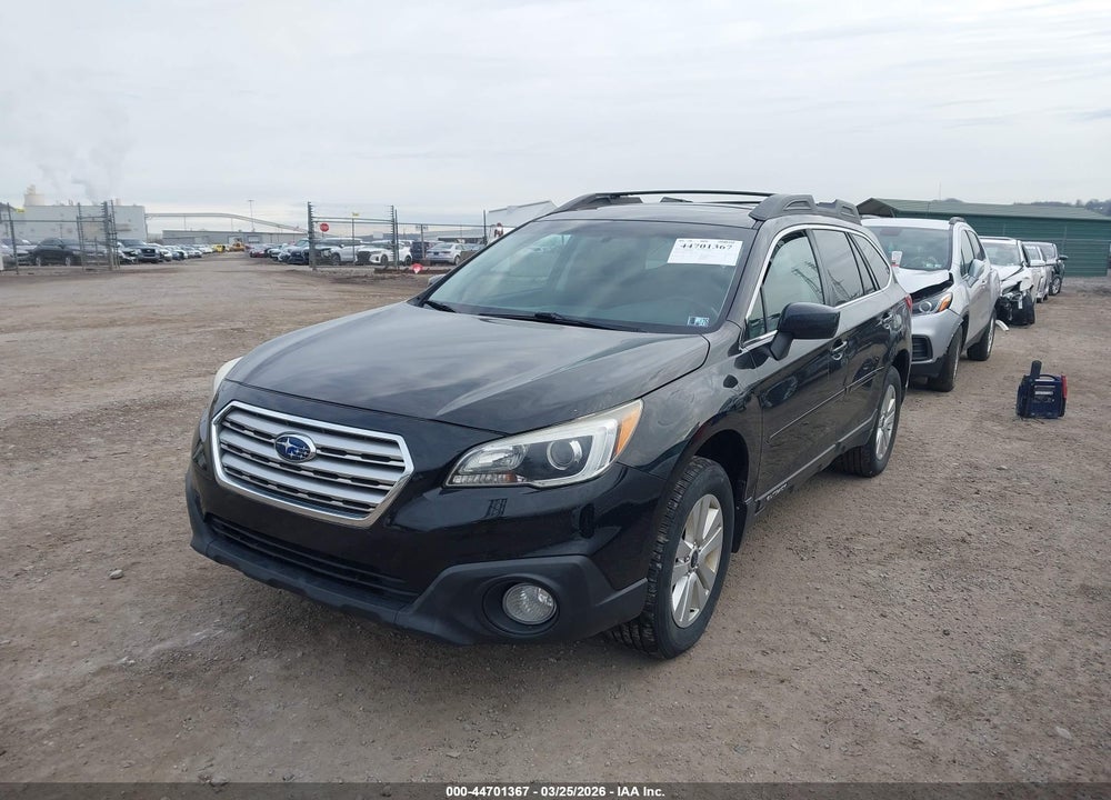 2017 SUBARU OUTBACK 2.5I PREMIUM VIN: 4S4BSADC0H3330286
