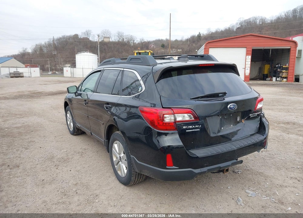 2017 SUBARU OUTBACK 2.5I PREMIUM VIN: 4S4BSADC0H3330286