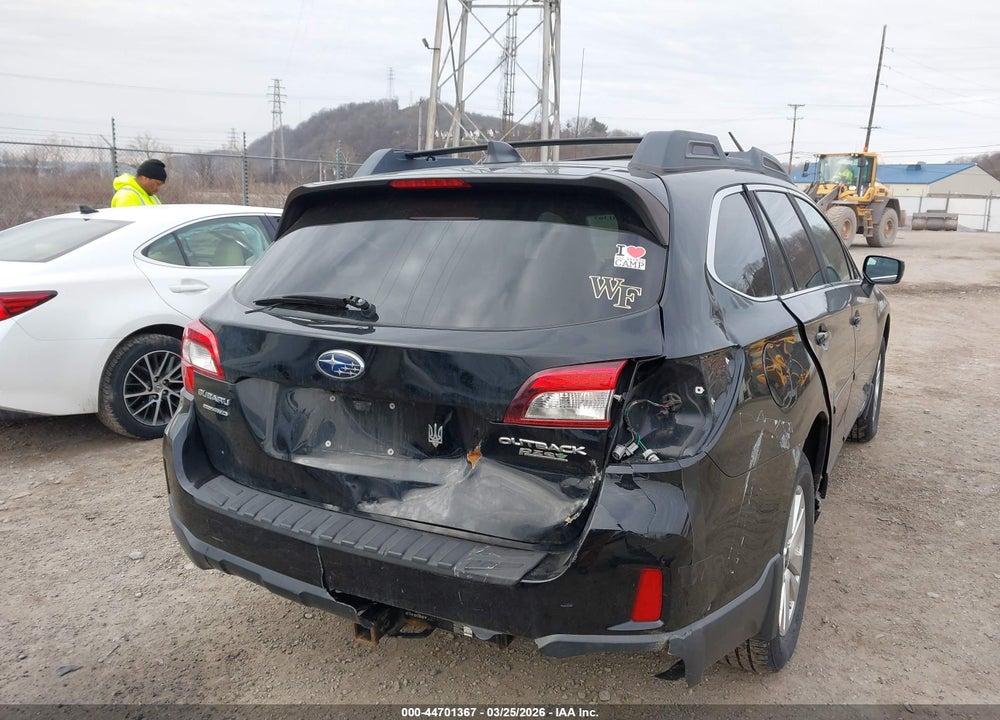 2017 SUBARU OUTBACK 2.5I PREMIUM VIN: 4S4BSADC0H3330286