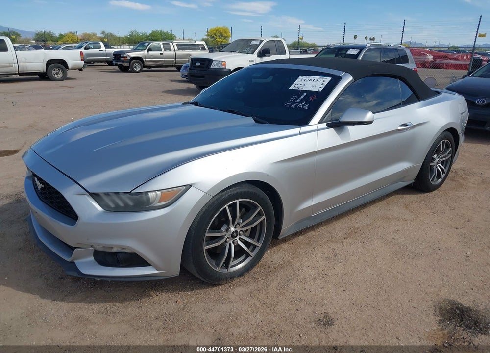 2016 FORD MUSTANG ECOBOOST PREMIUM VIN: 1FATP8UH7G5291025