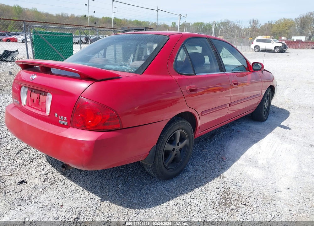 2006 NISSAN SENTRA 1.8S VIN: 3N1CB51D96L459581