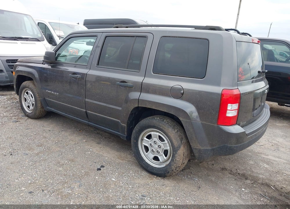 2015 JEEP PATRIOT SPORT VIN: 1C4NJPBA1FD399486