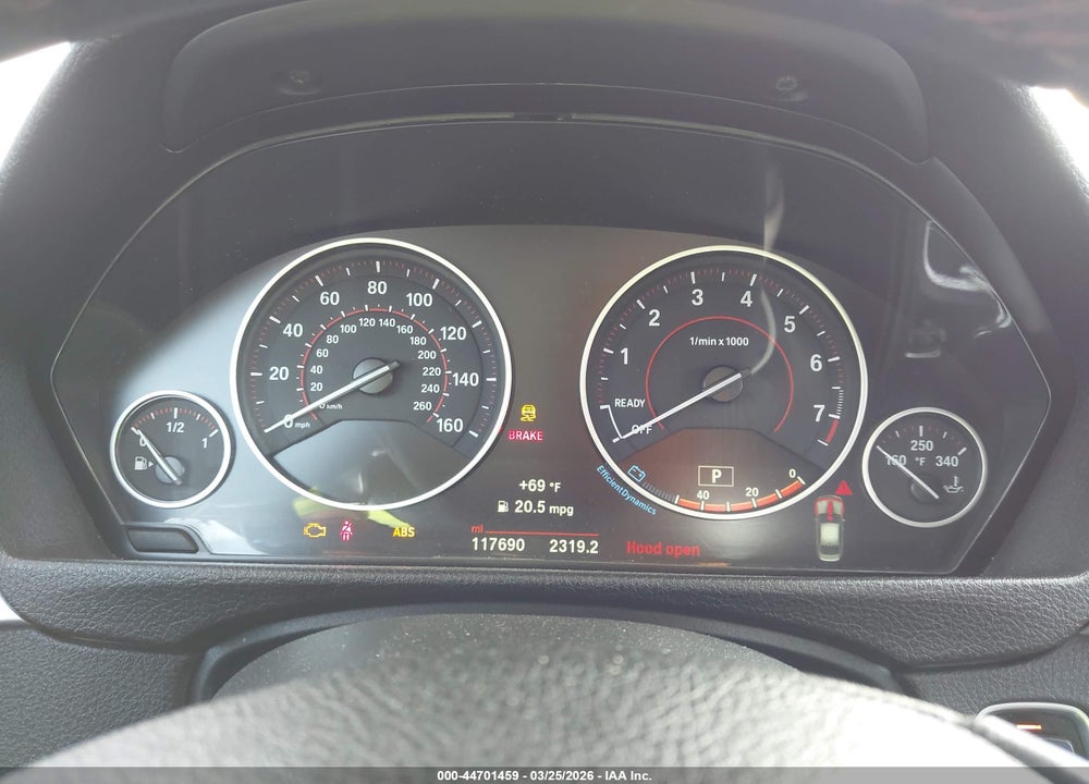 2017 BMW 330I VIN: WBA8B9G30HNU56805