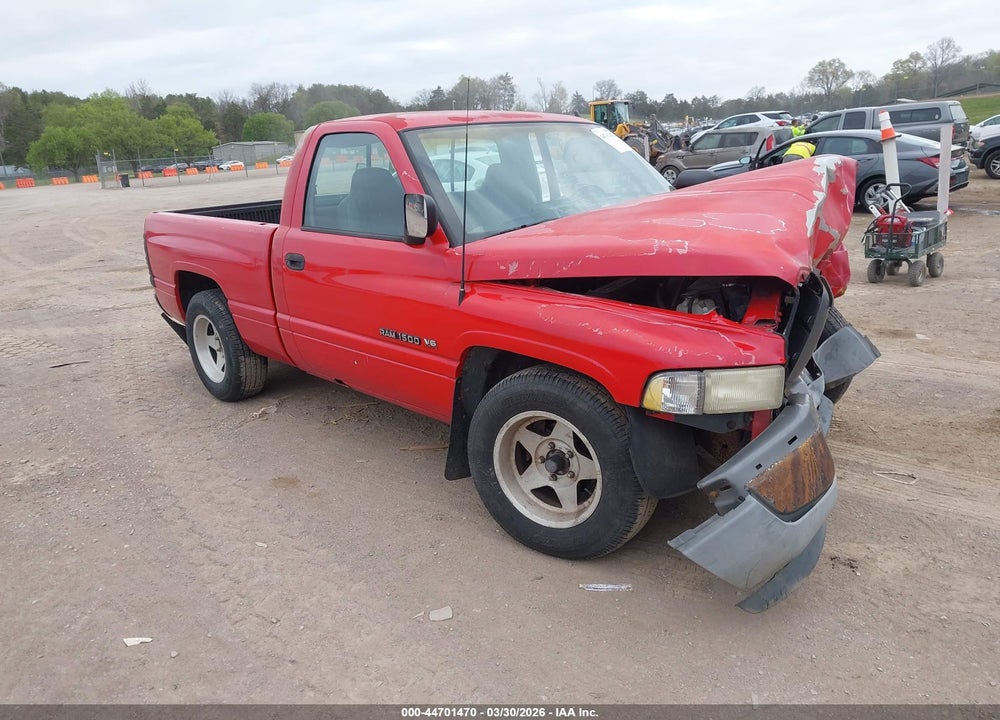 1996 DODGE RAM 1500 VIN: 1B7HC16X4TS605510