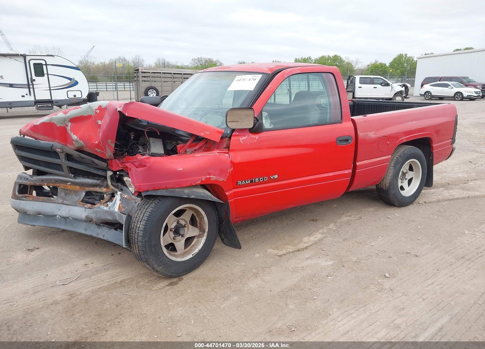 1996 DODGE RAM 1500 VIN: 1B7HC16X4TS605510
