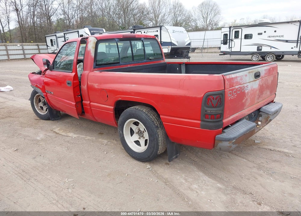 1996 DODGE RAM 1500 VIN: 1B7HC16X4TS605510