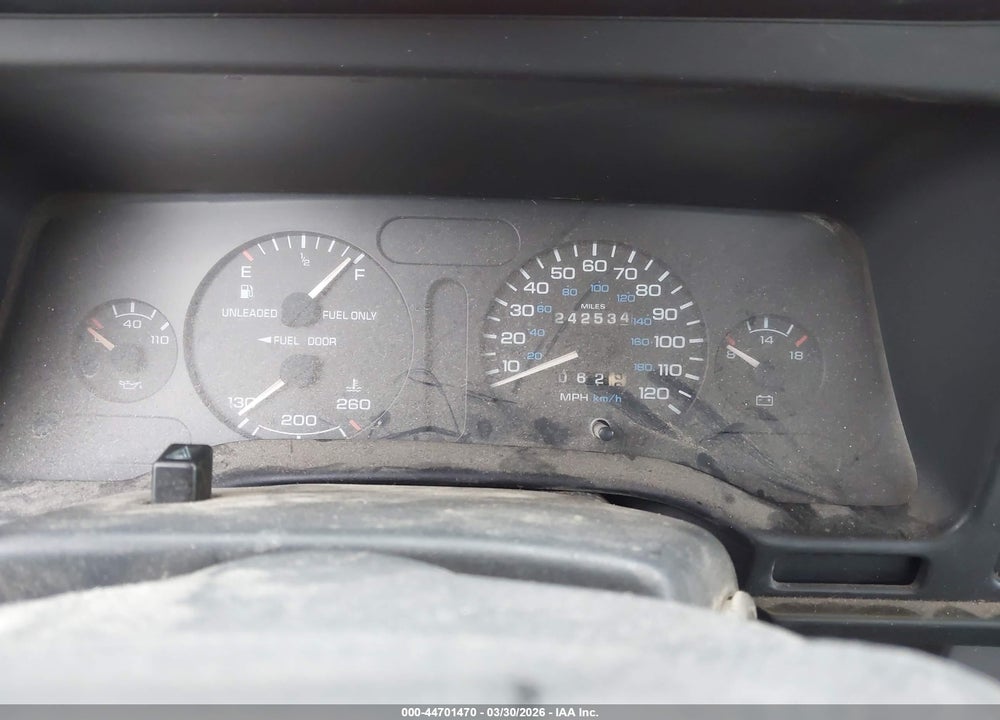 1996 DODGE RAM 1500 VIN: 1B7HC16X4TS605510