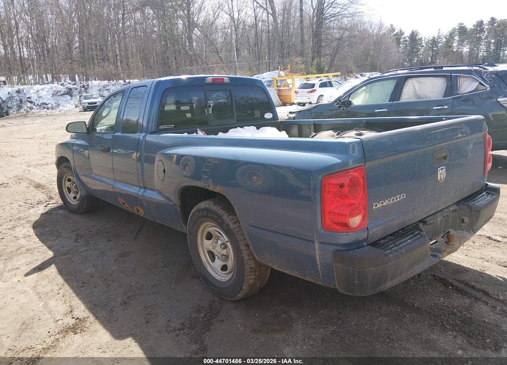 2006 DODGE DAKOTA ST VIN: 1D7HE22K86S609578