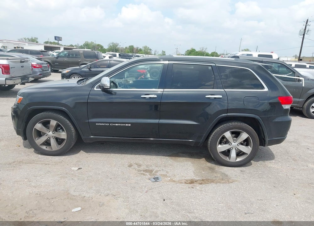 2014 JEEP GRAND CHEROKEE OVERLAND VIN: 1C4RJECG4EC364423