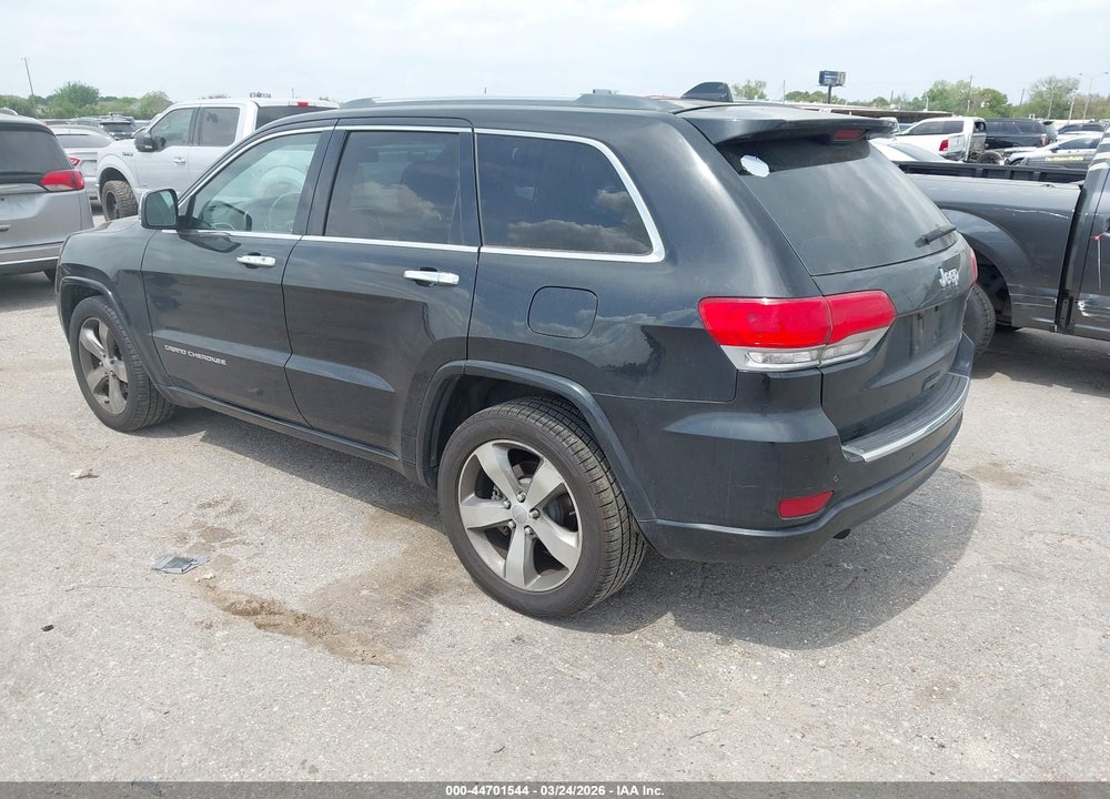 2014 JEEP GRAND CHEROKEE OVERLAND VIN: 1C4RJECG4EC364423