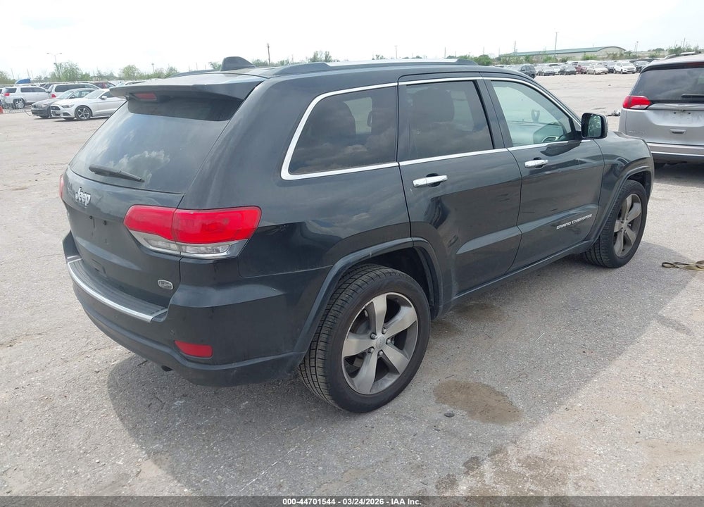 2014 JEEP GRAND CHEROKEE OVERLAND VIN: 1C4RJECG4EC364423