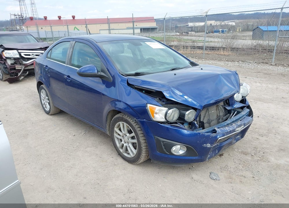 2013 CHEVROLET SONIC LT AUTO VIN: 1G1JC5SG7D4252760