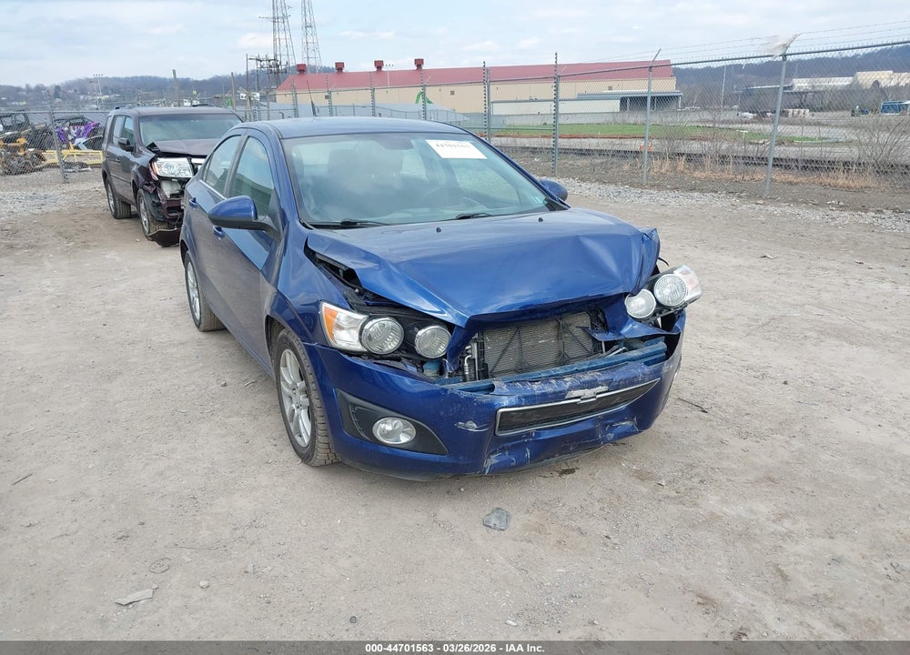 2013 CHEVROLET SONIC LT AUTO VIN: 1G1JC5SG7D4252760