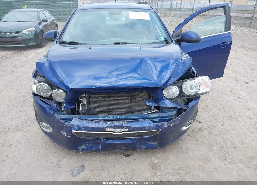 2013 CHEVROLET SONIC LT AUTO VIN: 1G1JC5SG7D4252760