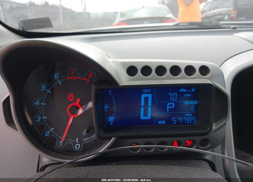 2013 CHEVROLET SONIC LT AUTO VIN: 1G1JC5SG7D4252760
