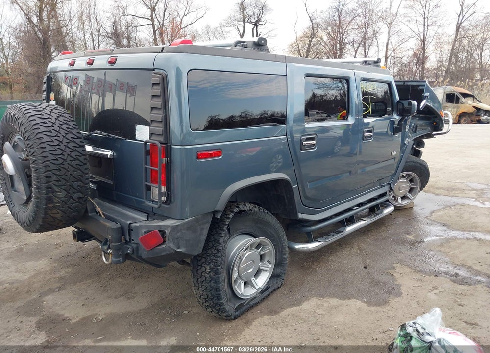 2005 HUMMER H2 SUV VIN: 5GRGN23U85H107458