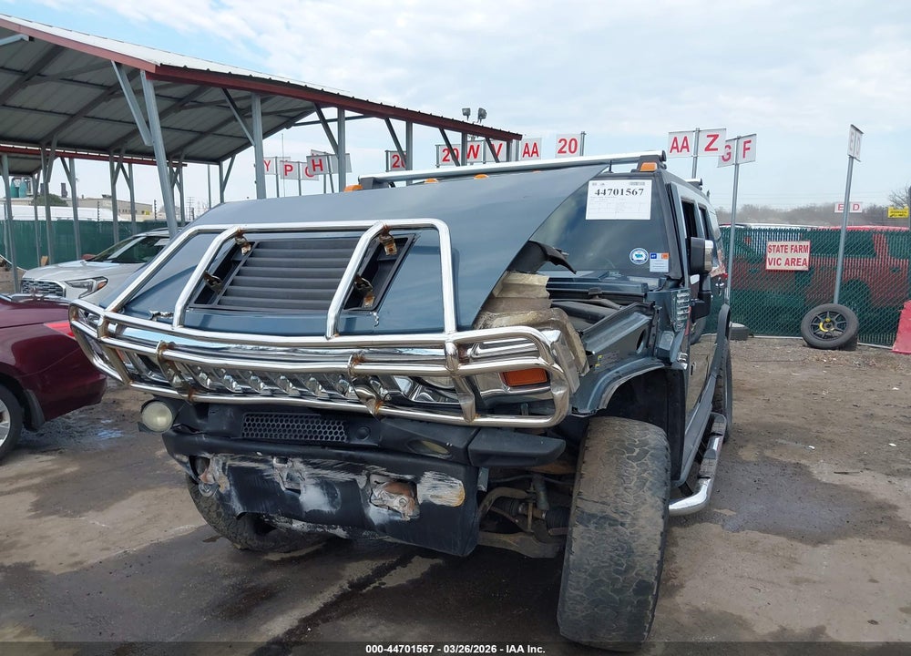 2005 HUMMER H2 SUV VIN: 5GRGN23U85H107458
