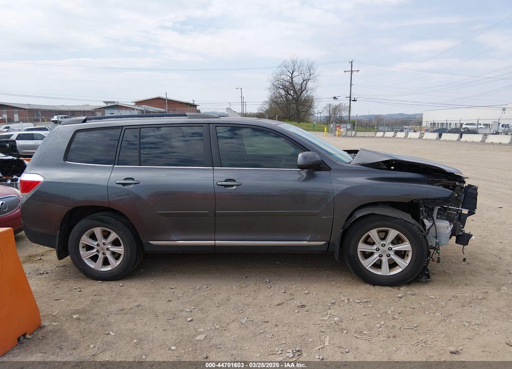 2012 TOYOTA HIGHLANDER SE VIN: 5TDZK3EH8CS085057