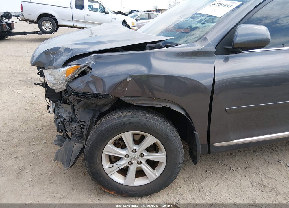 2012 TOYOTA HIGHLANDER SE VIN: 5TDZK3EH8CS085057