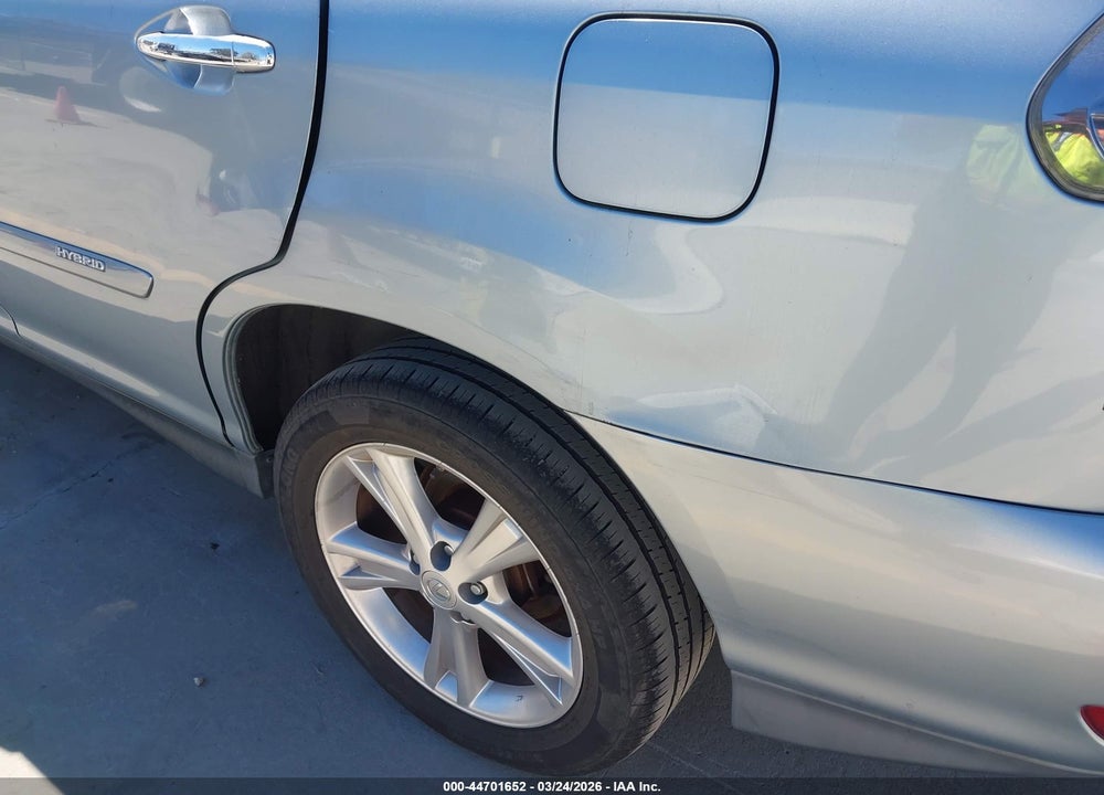 2008 LEXUS RX 400H VIN: JTJGW31U182008301